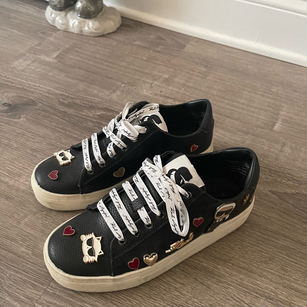 KARL LAGERFELD  Women's Cate Embellished Sneakers